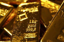 کاهش ملایم قیمت طلای در بازار جهانی