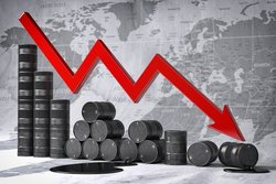 قیمت نفت به 42.9 دلار کاهش یافت
