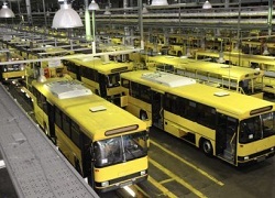 «خاور» ٢٠٠ دستگاه اتوبوس شهرى فروخت