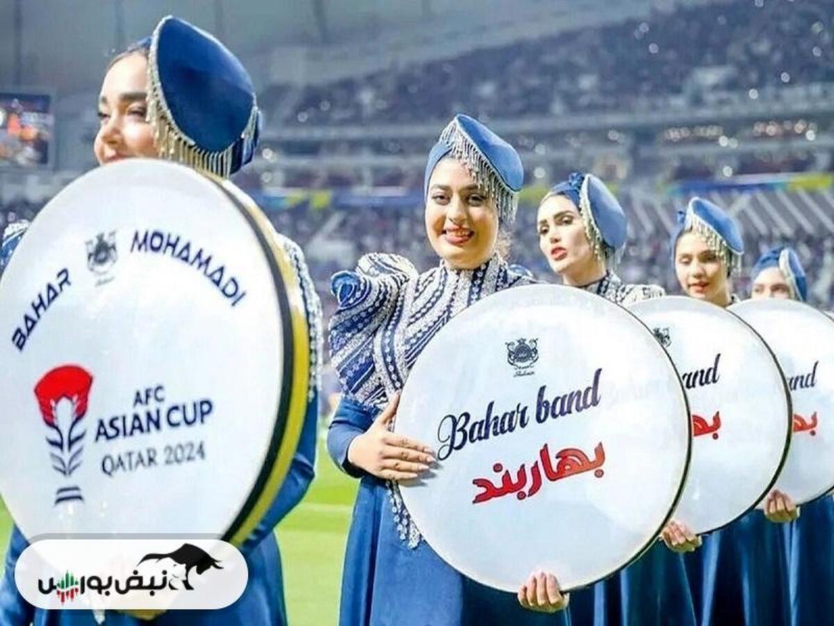 دف نوازی دختران در جام ملت ها خبرساز شد + فیلم