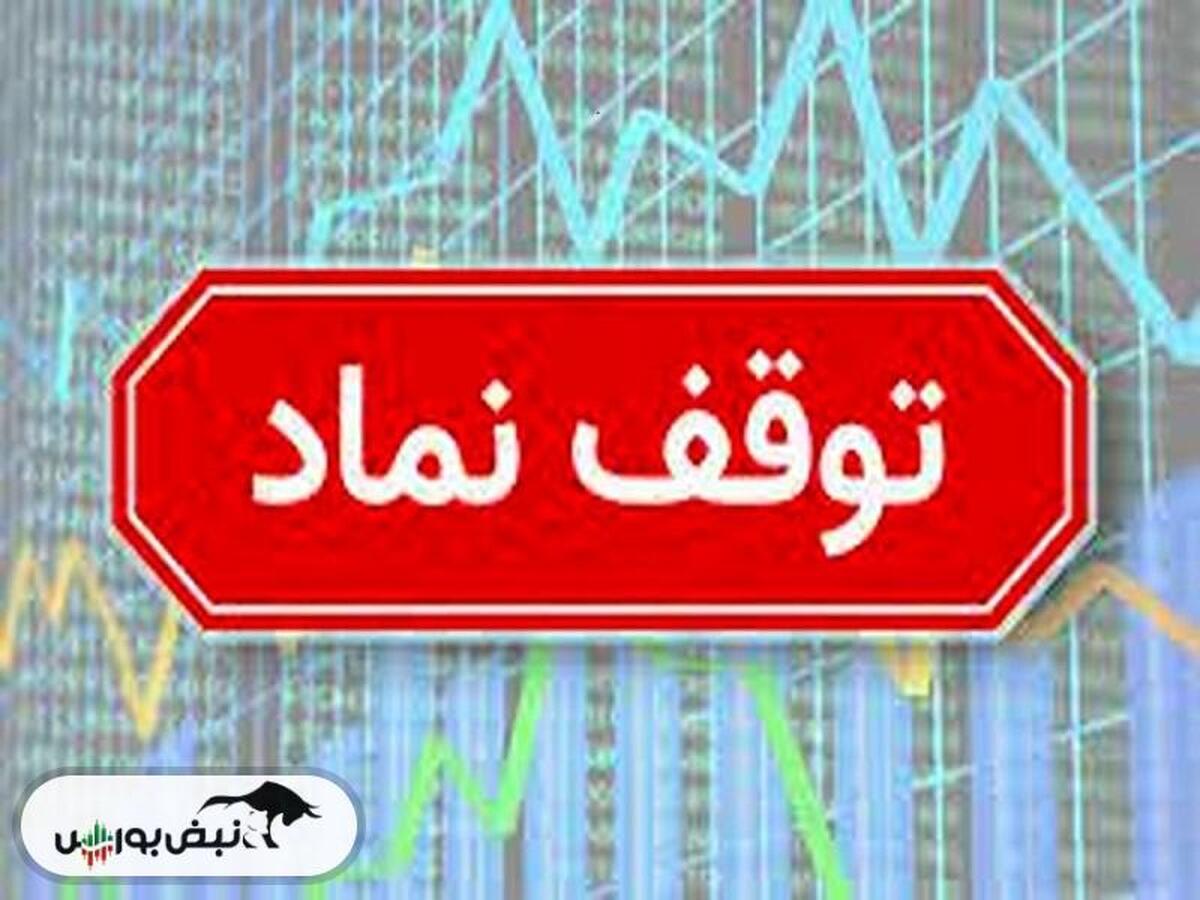 توقف در این نماد معاملاتی