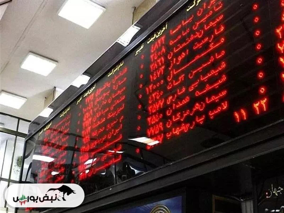 گزارش بورس امروز دوشنبه ۶ فروردین ماه ۱۴۰۳ | پرسودترین نمادهای امروز بورس تهران