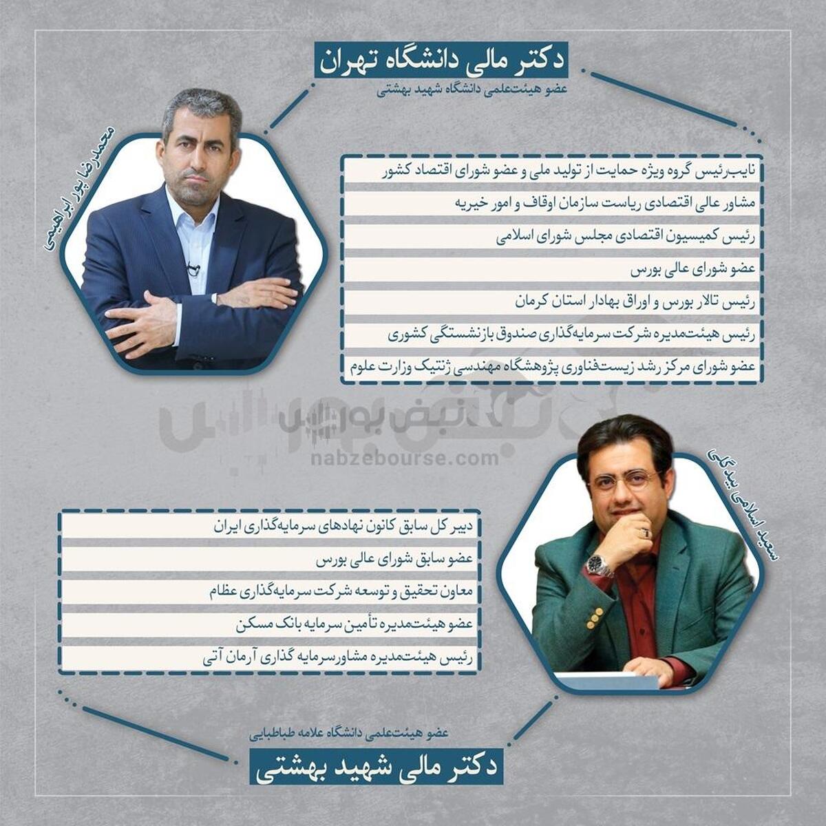 رئیس احتمالی سازمان بورس در دولت پزشکیان کیست؟ | ۵ گزینه روی میز!
