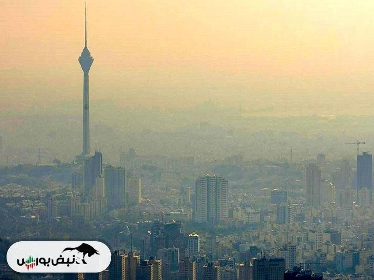 شاخص آلودگی هوا تهران