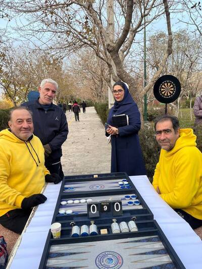 حضور کمیته بک گمون استان تهران در جشنواره ورزشی پارک پلیس