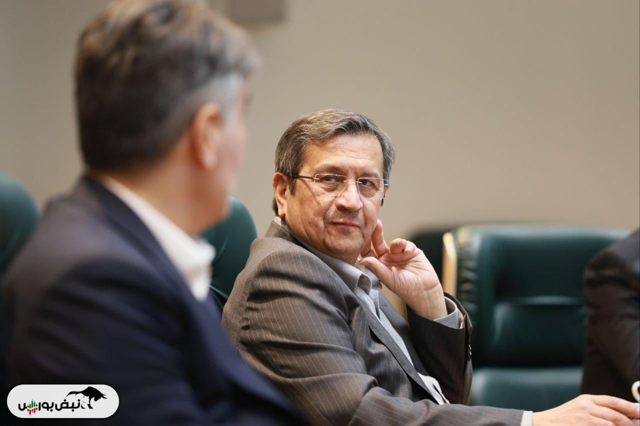 تصاویر حضور عبدالناصر همتی در بانک مرکزی