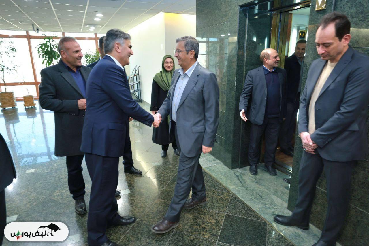 تصاویر حضور عبدالناصر همتی در بانک مرکزی