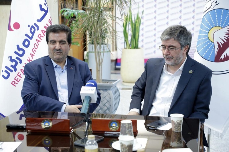 تفاهم‌نامه همکاری بانک رفاه کارگران و شرکت بیمه ایران امضا شد