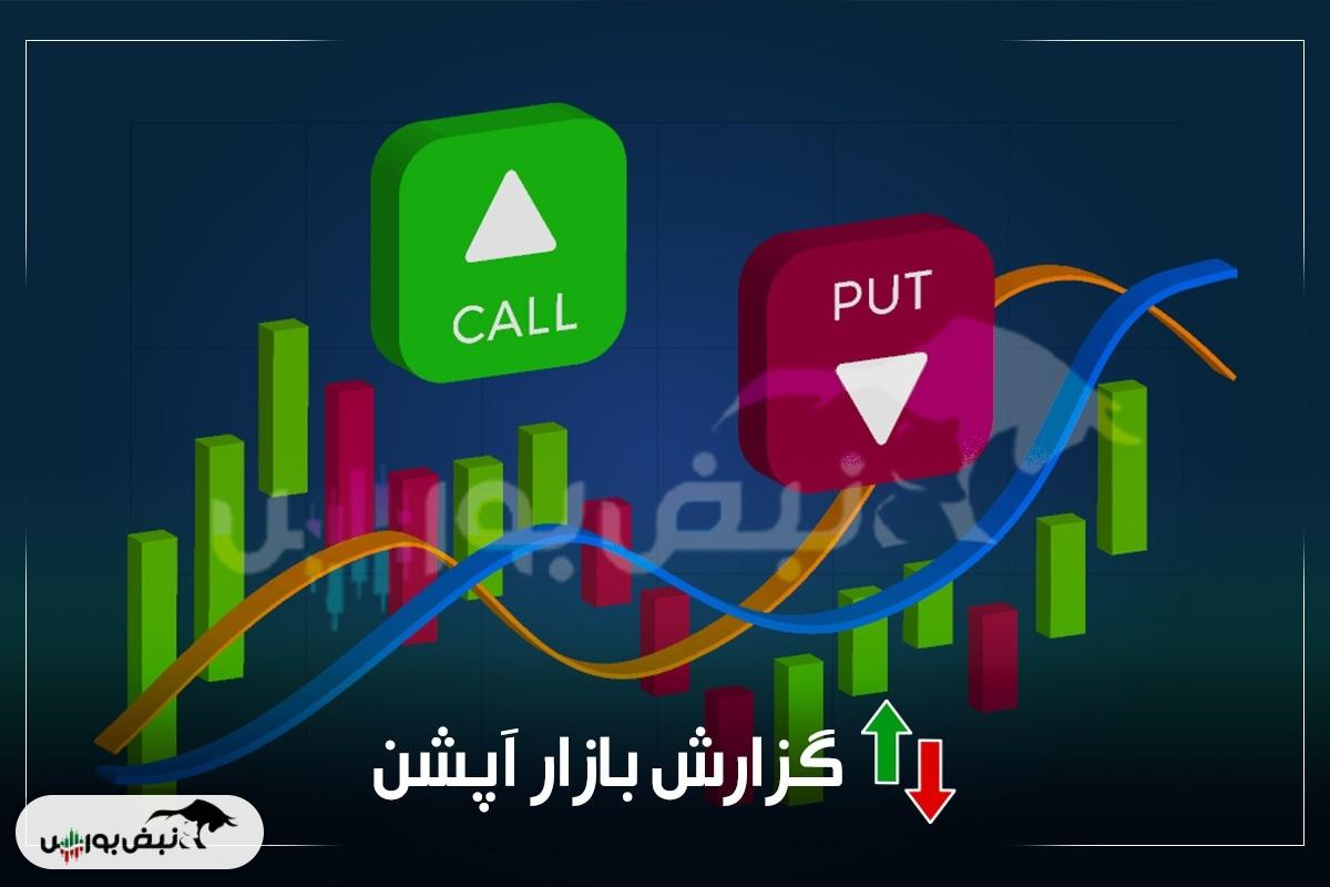 گزارش بازار آپشن شنبه ۲۱ تیر ۱۴۰۴| ارزش و حجم معاملات با رشد همراه شد