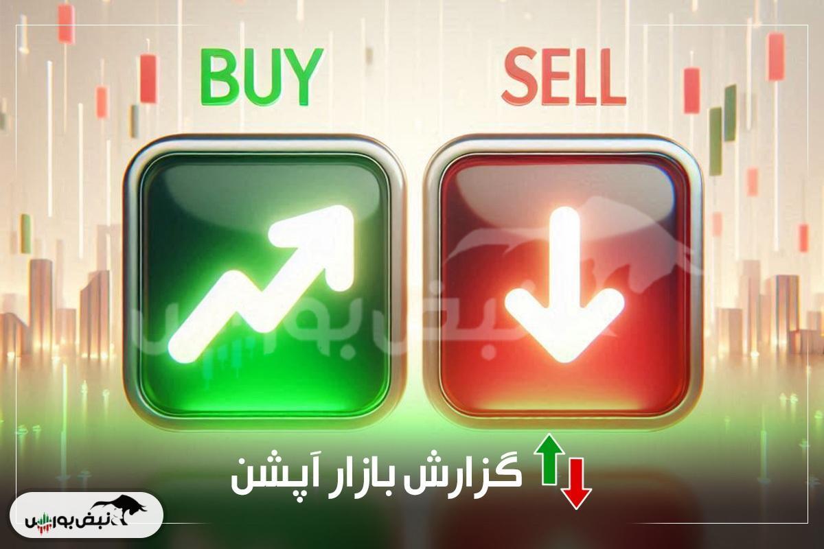 گزارش بازار آپشن سه شنبه ۲۴ تیر ۱۴۰۴