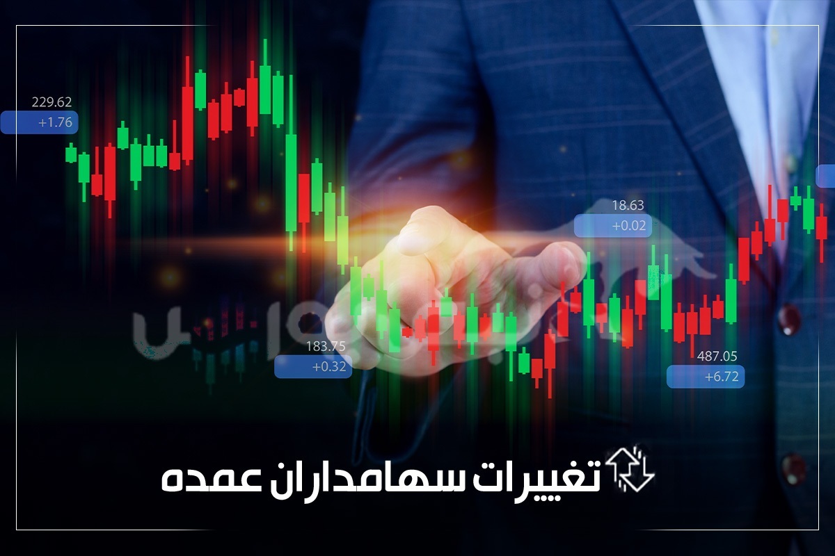 رصد تحرکات سهامداران عمده در ۲۹ تیر ۱۴۰۴؛ جا‌به‌جایی بزرگ در پرتفوها