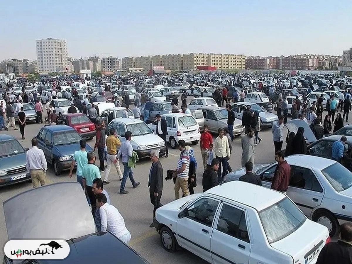 قیمت انواع خودرو در بازار امروز ۷ تیرماه