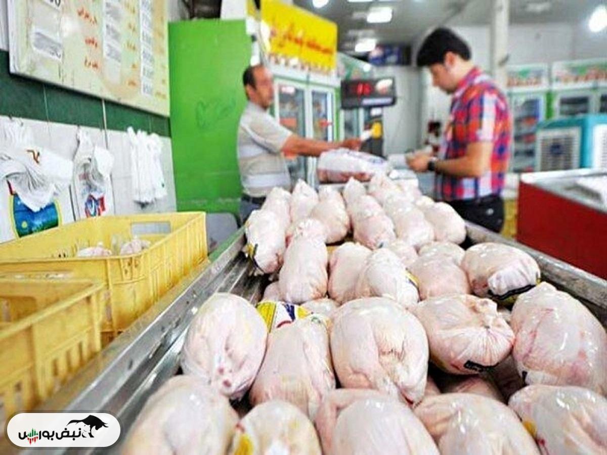 قیمت گوشت مرغ امروز ۸ تیر ۱۴۰۴