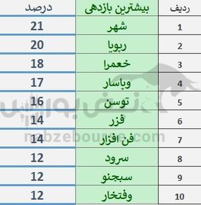 بازار سرمایه در تیر ۱۴۰۴: رشدهای دور از انتظار، ریزش‌های پرحاشیه