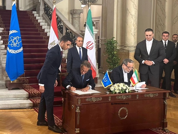 صحبت های عراقچی پس از امضای توافق جدید ایران با آژانس