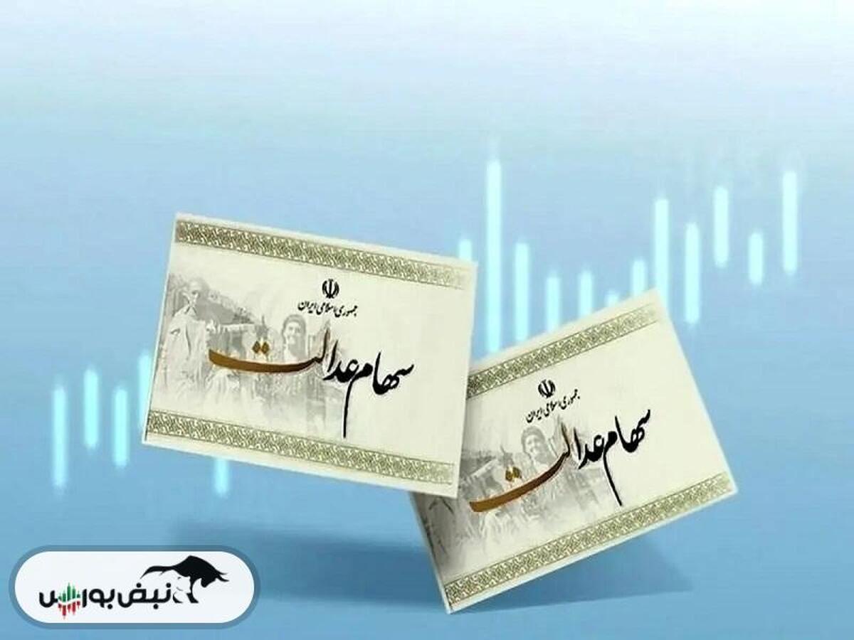 واریز سود سهام عدالت شهریور ۱۴۰۴
