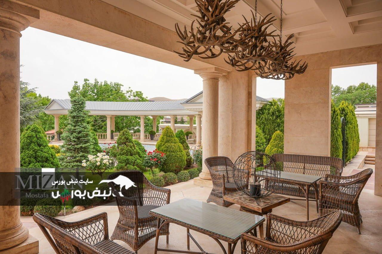 تصاویر ویلای ۸ هزار متری متهم ردیف اول چای دبش!