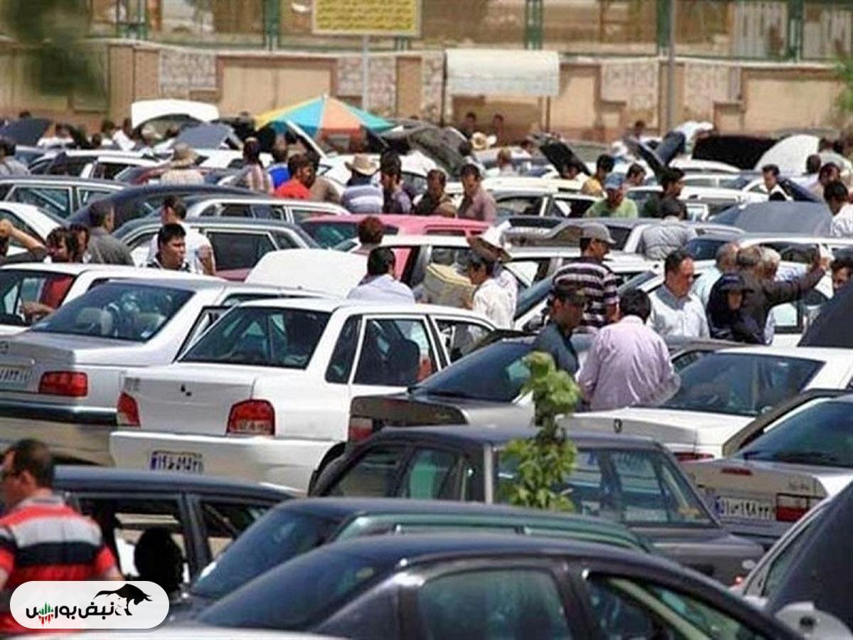 ریزش شدید قیمت خودرو در بازار