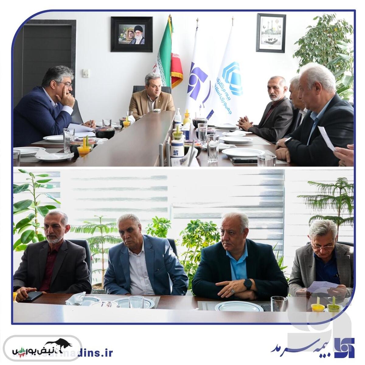 گفتوگویی از جنس اعتماد میان بیمه سرمد و کانون بازنشستگان بانک صادرات ایران
