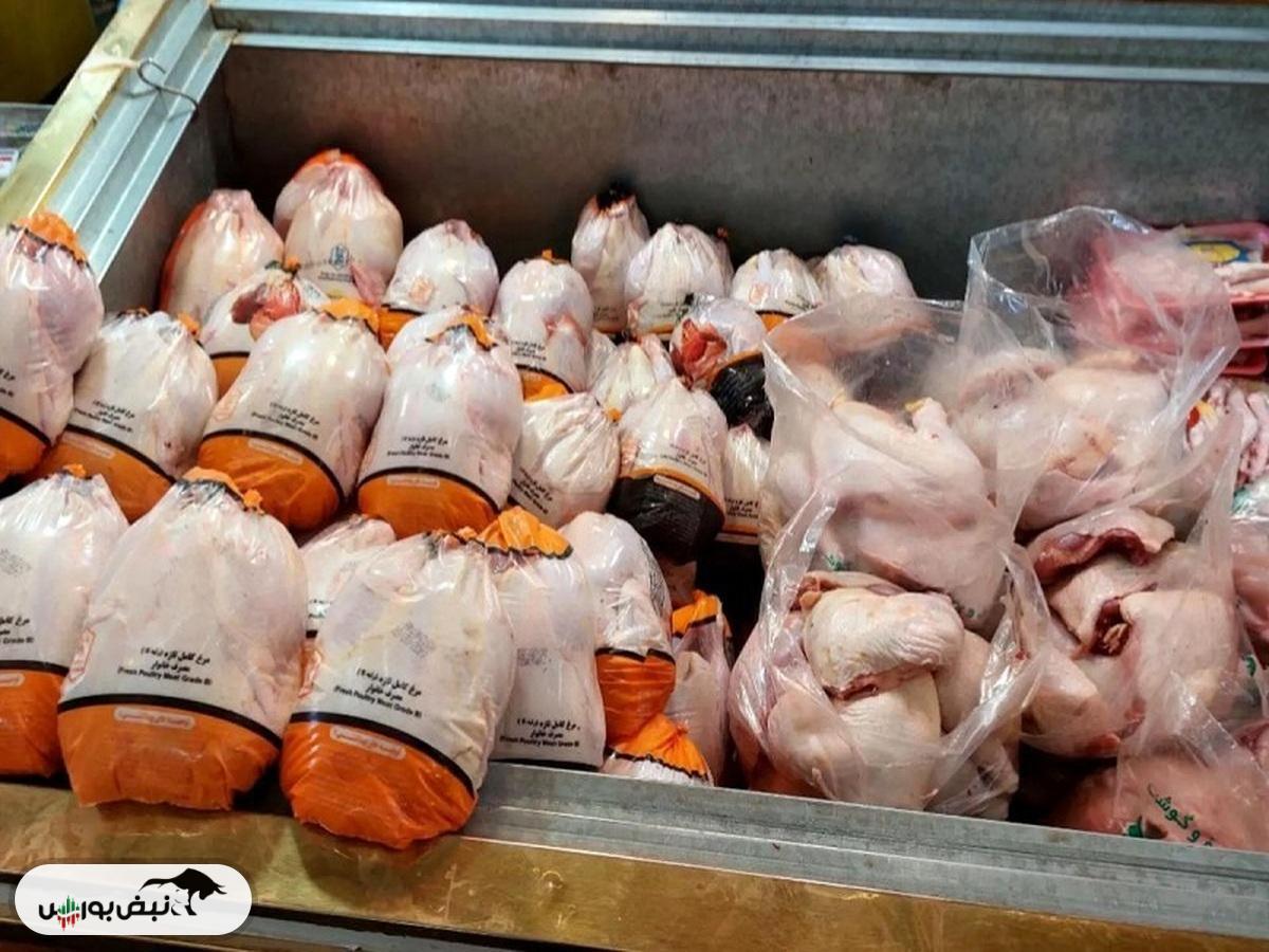 قیمت مرغ امروز ۱۳ آبان ۱۴۰۴