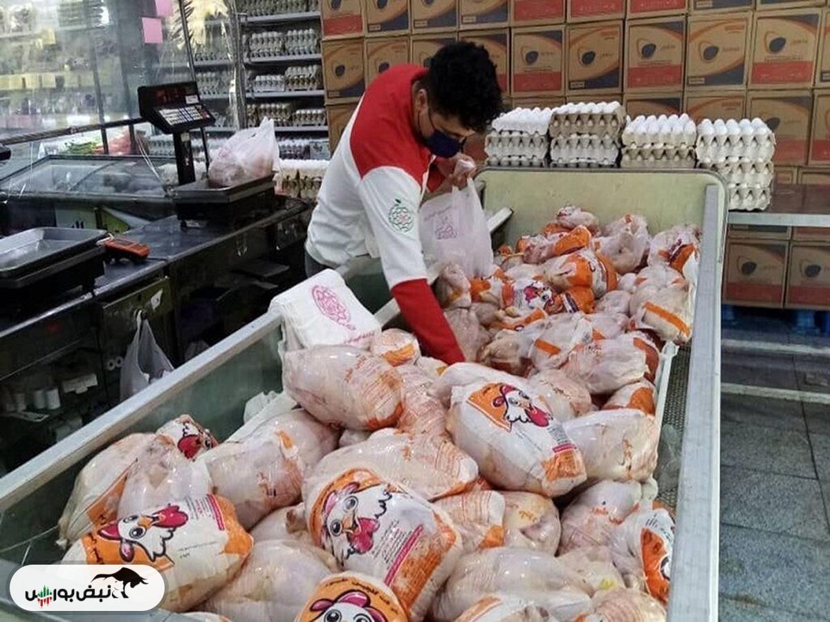 قیمت مرغ امروز ۲۱ آبان ۱۴۰۴