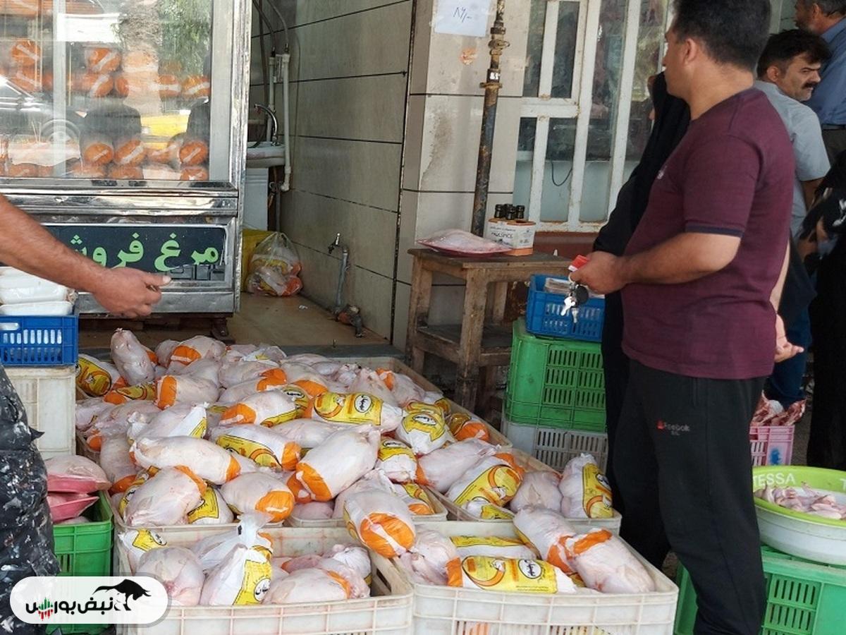 قیمت مرغ امروز ۲۴ آبان ۱۴۰۴