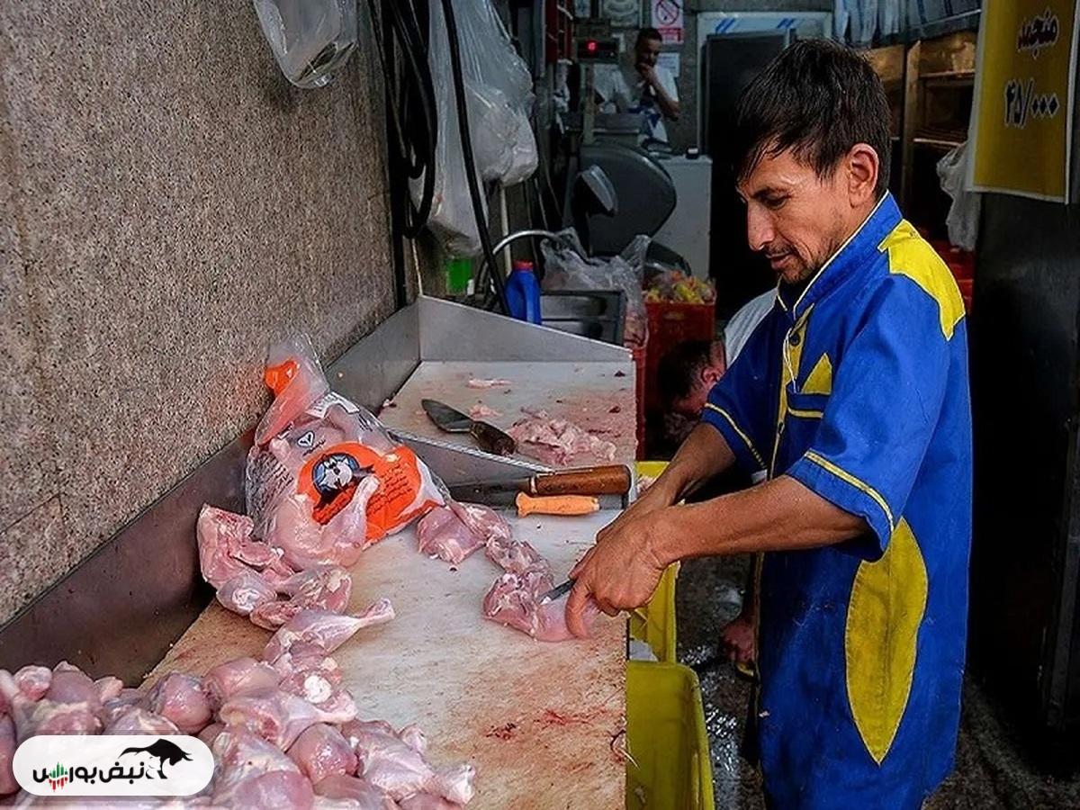 قیمت مرغ امروز ۱۰ آذر ۱۴۰۴