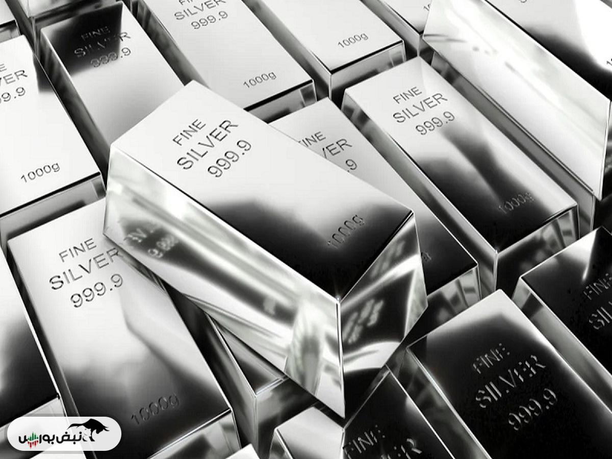 قیمت نقره تقریباً دو برابر شد