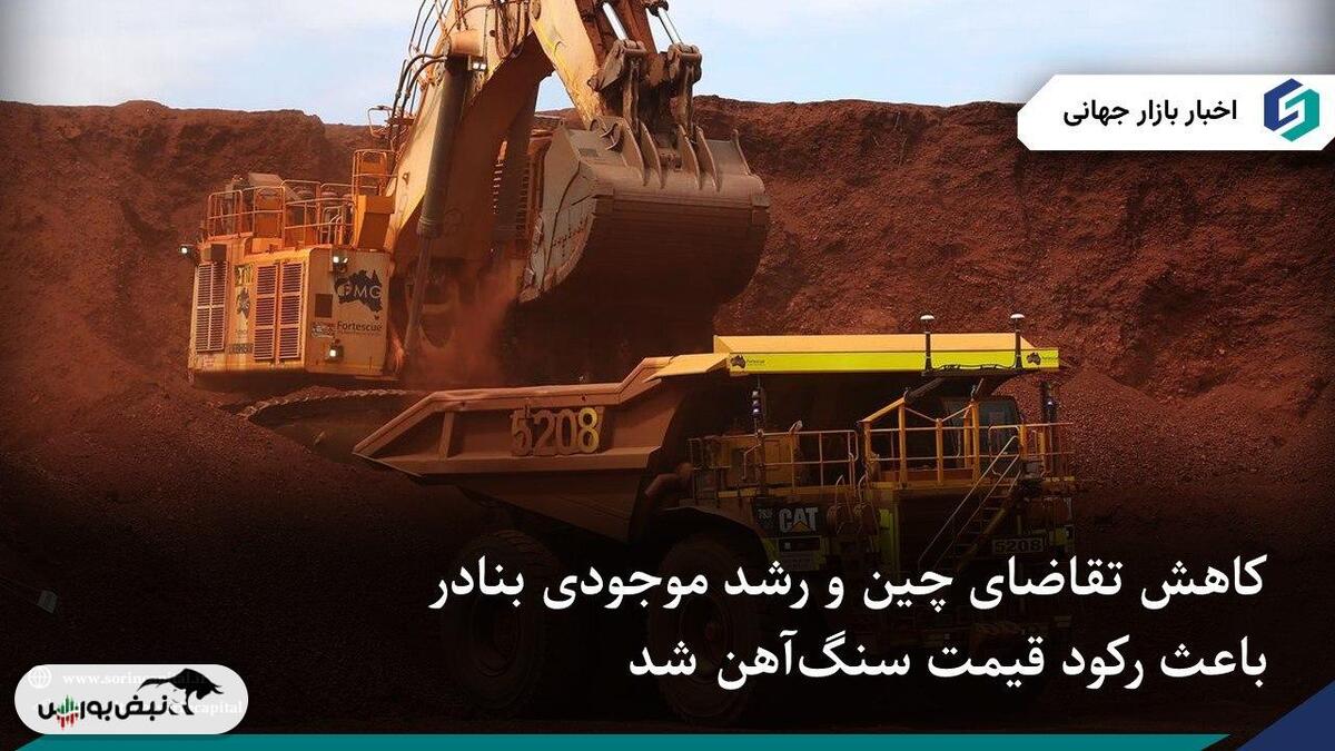 رکود قیمت سنگ‌آهن در ابتدای دسامبر تحت فشار ضعف تقاضای چین
