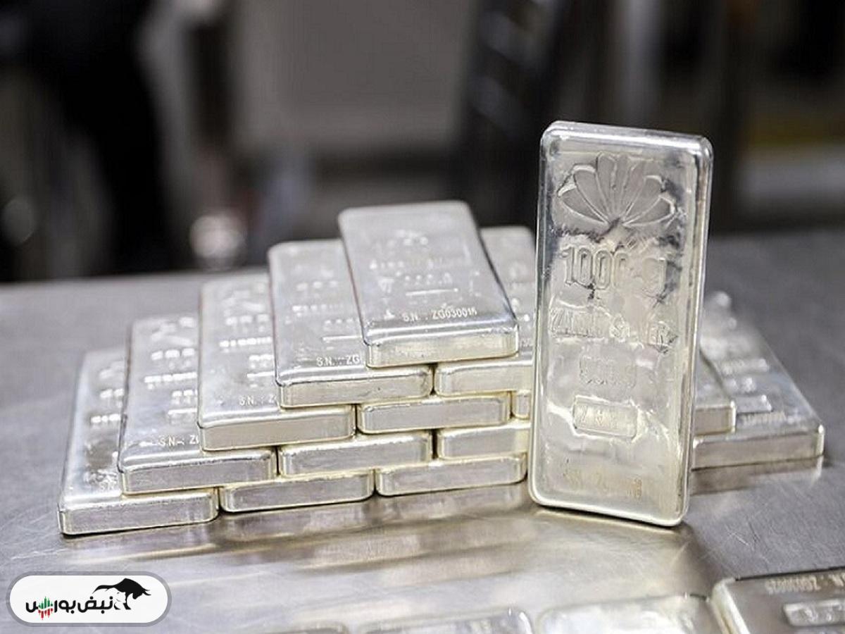 قیمت انواع نقره - ۲۳ آذر ۱۴۰۴