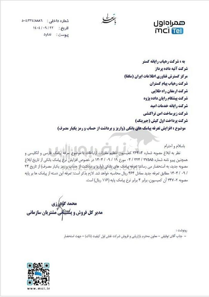 موج شفاف‌سازی افزایش نرخ در کدال | شرکت‌ها یکی‌یکی قیمت‌ها را بالا بردند