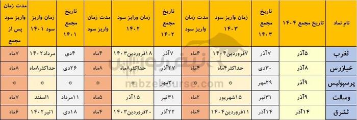 خوش حساب‌ترین نماد‌هایی که هفته آینده مجمع دارند | کدام‌ نمادها سریع‌ترین پرداخت سود را دارند؟