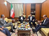 دیدار مدیرعامل شرکت مفاخر با معاون وزارت امور خارجه