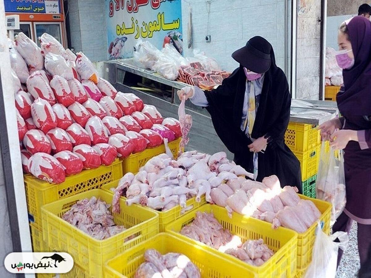 قیمت مرغ امروز ۵ آذر ۱۴۰۴