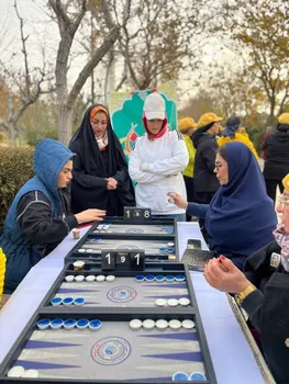 حضور کمیته بک گمون استان تهران در جشنواره ورزشی پارک پلیس