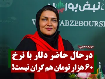 دلار ۶۰ هزار تومانی هم گران نیست!