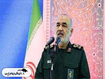 سردار سلامی پیامی صادرکرد