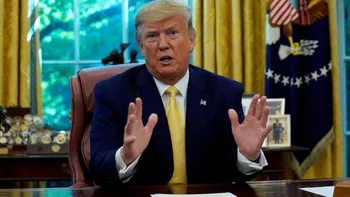 اقدام عجیب ترامپ در واکنش به معترضان در آمریکا علیه او !