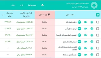 صندوق زیتون بالاترین بازدهی سال ۱۴۰۲ را در بین صندوق‌های مختلط کسب کرد
