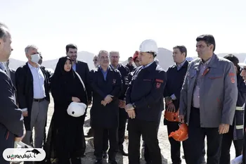 بازدید اعضای کمیسیون صنایع و معادن مجلس از مجتمع مس سونگون