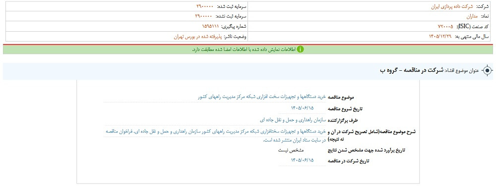 توقف نماد مداران به علت افشای اطلاعات گروه ب