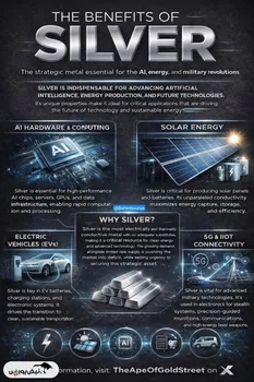 نقره فقط یک فلز زینتی نیست؛ بلکه یکی از استراتژیک‌ترین فلزات جهان مدرن است