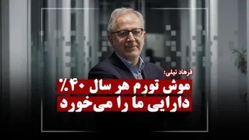 موش تورم هر سال 40% دارایی ما را می‌خورد!