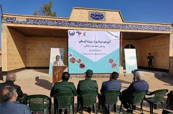 بهره‌برداری از پروژه آبرسانی روستای جلیعه خوزستان با مشارکت همراه اول