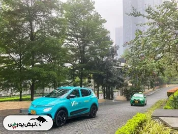 پرواز شرکت خودروسازی ویتنامی با خودروهای برقی