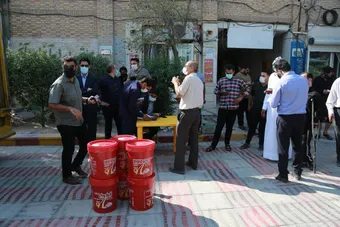 گزارش تصویری/ عرضه مستقیم محصولات دیزلی ایرانول در پایانه صادراتی امام خمینی (ره)