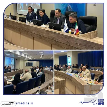 در نشست معاون بازاریابی و شبکه فروش با نمایندگان بیمه سرمد در آذربایجان شرقی؛/ تأکید بر نقش آموزش نمایندگان در توسعه و ارتقاء شبکه فروش بیمه سرمد