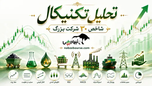 تحلیل تکنیکال شاخص ۳۰ شرکت بزرگ ۱ تیر