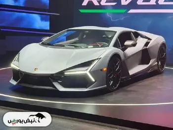 فرار لامبورگینی از ابر برقی‌ها