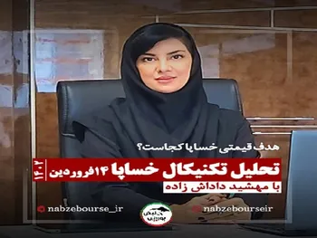 تحلیل تکنیکال نماد خساپا ۱۴ فروردین + فیلم